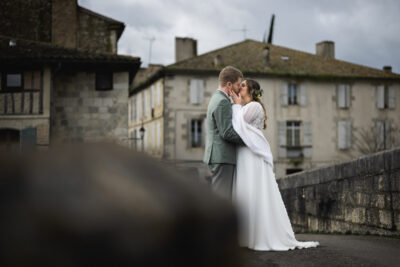 Franck Petit Photographe de mariage à Agen Lot et Garonne - Mariage de Louise et Clément au chateau d'Aubiac