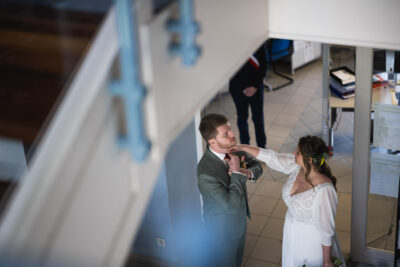 Franck Petit Photographe de mariage à Agen Lot et Garonne - Mariage de Louise et Clément au chateau d'Aubiac