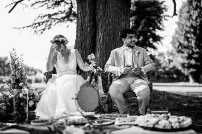 Franck Petit photographe à Agen : Mariage Marie & Yachar au château de Mazelière